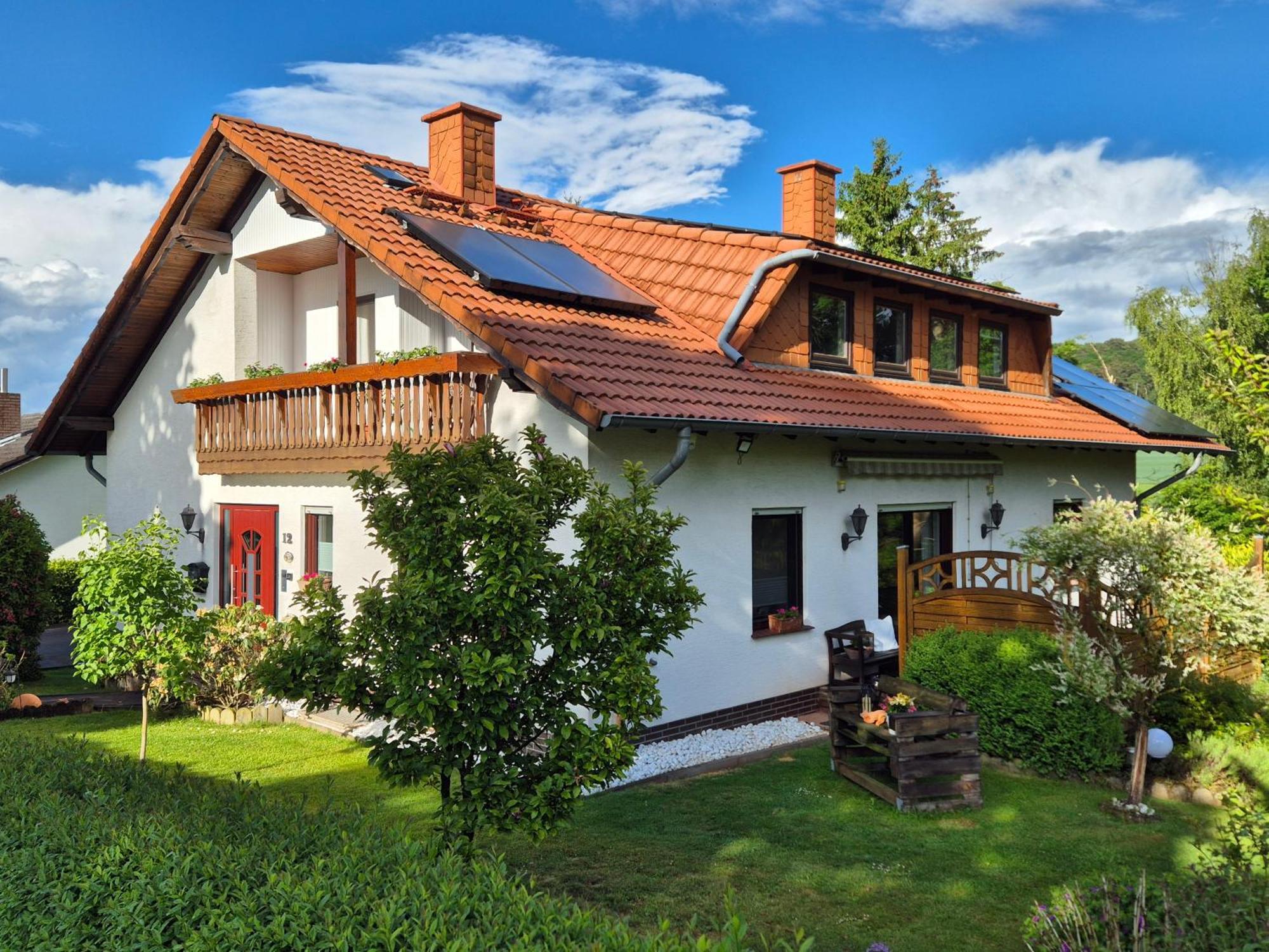 Ferienwohnung Fackiner Gemunden an der Wohra Esterno foto